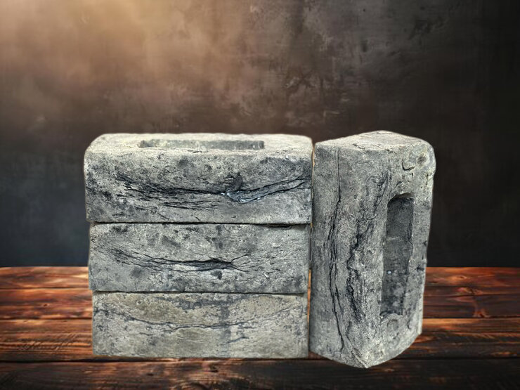 Кирпич полнотелый ручной формовки Baksteen "Хелмонд"