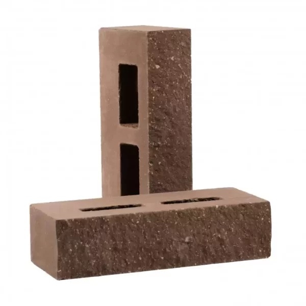 Кирпич гиперпресованный пустотелый КСПФ-М5 фактурный "Шоколад"